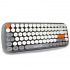 Kit de Teclado y Mouse TechZone TZ20COMB01-INA, Inalámbrico, USB, Gris/Naranja/Blanco (Inglés)  2