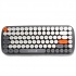 Kit de Teclado y Mouse TechZone TZ20COMB01-INA, Inalámbrico, USB, Gris/Naranja/Blanco (Inglés)  3