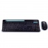 Kit de Teclado y Mouse TechZone TZ20COMB02-INA, Inalámbrico, USB, Negro/Azul (Español)  1
