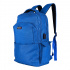 TechZone Mochila Courage de Nylon/Poliéster para Laptop 15.6", Azul   1