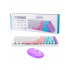 Kit de Teclado y Mouse TechZone TZACCBI18, Inalámbrico, RF Inalámbrico, Multicolor, Español - Imagen adicional 1