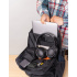 TechZone Mochila TZLBP29-N de Poliéster para Laptop 16", Negro  7