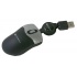 Mouse TechZone Mini Láser TZML04, Alámbrico, USB, Negro/Gris