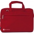 TechZone Maletín de Nilón para iPad y Netbooks de hasta 12'', Rojo
