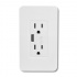 TechZone Smart Plug TZSWTSH02, WiFi, 2 Conectores, 90 - 240V, 15A, Blanco  1