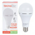 Tecnolite Foco LED de Emergencia, Luz Suave Cálido, Base E27, 9W, 670 Lúmenes, Blanco, Ahorro de 87% vs Foco Tradicional 40W  2