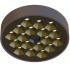 Tecnolite Lámpara LED para Techo 10DPTLLED371MV30GN, Interior, Luz Cálida, 10W, 740 Lúmenes, para Casa
