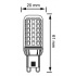 Tecnolite Foco Inteligente LED Regulable G9 SMART, Wi-Fi, Luz Blanca Dinámica, Base G9, 3.5W, 350 Lúmenes - Imagen adicional 3