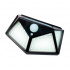 Tecnolite Lámpara Solar LED para Pared 3SOLLED15VCD65N-2P, Exteriores, Luz de Día, 3W, 220 Lúmenes, Negro, 2 Piezas  3