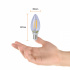 Tecnolite Foco LED Vela C35, Luz Cálida, Base E14, 4.5W, 420 Lúmenes, Transparente, Equivale a un Foco Tradicional de 40W  4