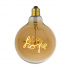 Tecnolite Foco Vintage Regulable LED, Luz Suave Cálida, Base E27, 4W, 190 Lúmenes, Dorado, Palabra Hope  1