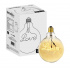 Tecnolite Foco Vintage Regulable LED, Luz Suave, Base E27, 4W, 190 Lúmenes, Dorado, Palabra Love  2