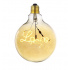 Tecnolite Foco Vintage Regulable LED, Luz Suave, Base E27, 4W, 190 Lúmenes, Dorado, Palabra Love  1