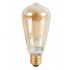 Tecnolite Foco Vintage Regulable LED, Luz Suave Cálida, Base E27, 4.5W, 450 Lúmenes, Humo  2