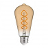 Tecnolite Foco Regulable Vintage LED Inteligente ST64, WiFi, Luz Blanca, Base E27, 5.5W, 350 Lúmenes, Café  2