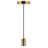 Tecnolite Lámpara Socket Colgante, Interiores, 8.5W, Base E27, Oro, para Casa/Iluminación Comercial - No Incluye Foco  1