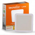 Tecnolite Lámpara LED Empotrable DECKEN SQUARE II, Interior, Luz Cálida, 8W, 470 Lúmenes, para Casa - Imagen adicional 2