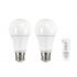 Tecnolite Kit Foco Regulable LED, Luz Blanca Dinámica, Base E27, 9W, 800 Lúmenes, Blanco - 2 Piezas  1