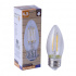 Tecnolite Foco Regulable Tipo Vela LED Gallium, Luz Suave Cálida, Base E27, 4.5W, 420 Lúmenes, Transparente  2