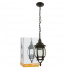 Tecnolite Lámpara de Farol Colgante Siena II, Exteriores, 26W, Base E27, Negro, para Casa - No Incluye Foco  1