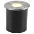 Tecnolite Lámpara LED de Piso Auckland, Exteriores, Luz Suave Cálida, 3W,  60 Lúmenes, Negro/Plata, para Casa/UIluminación Comercial  3