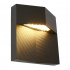 Tecnolite Lámpara LED para Pared Quadrata, Exteriores, Luz Cálida, 8W, 400 Lúmenes, Negro, para Casa  2