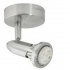 Tecnolite Lámpara Spot para Techo Dirigible Bolognia, Interiores, 50W, Base GU10, Plata - No Incluye Foco  1