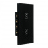 Tecnolite Interruptor de Luz Inteligente Creator II, 2 Botones, Wi-Fi, Negro