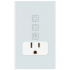Tecnolite Interruptor de Luz Inteligente Power Creator II, 2 Botones + 1 Enchufe, Wi-Fi, Blanco  2
