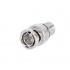 Telecom & Security Conector Coaxial BNC Macho, Plata  1