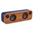 The House Of Marley Bocina con Subwoofer Get Together Mini, Bluetooth, Inalámbrico, 24W RMS, USB, Azul/Madera  1