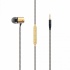 The House Of Marley Audífonos Intrauriculares UPLIFT 2, Alámbrico, 3.5mm, Negro/Oro  3