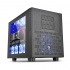 Gabinete Thermaltake Core X9 con Ventana, Cubo, ATX/E-ATX/micro-ATX, sin Fuente, Negro  1