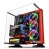 Gabinete Thermaltake Core P3 SE Red Edition con Ventana LED RGB, Midi-Tower, ATX/Micro-ATX/Mini-ITX, USB 2.0/3.0, sin Fuente, Rojo  1