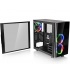 Gabinete Thermaltake View 31 TG RGB con Ventana, Midi-Tower, ATX/Micro-ATX/Mini-ITX, USB 2.0/3.0, sin Fuente, Negro  4