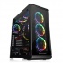 Gabinete Thermaltake View 32 RGB Edition con Ventana, Midi-Tower, ATX/Micro-STX/Mini-ITX, USB 2.0/3.1, sin Fuente, Negro
