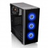 Gabinete Thermaltake V200 TG RGB con Ventana, Midi-Tower, ATX/Micro-ATX/Mini-ITX, USB 2.0/3.0, sin Fuente, 4 Ventiladores Instalados (3x RGB), Negro  1