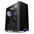 Gabinete Thermaltake H100 TG, Midi-Tower, ATX/Micro-ATX/Mini-ITX, USB 3.0, sin Fuente, 1 Ventilador Instalado, Negro   1