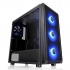 Gabinete Thermaltake Versa J23 con Ventana RGB, Midi-Tower, ATX/Micro-ATX/Mini-ITX, USB 3.0/2.0, sin Fuente, Negro  2