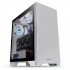 Gabinete Thermaltake S300 TG Snow, Midi-Tower, ATX/Micro-ATX/Mini-ITX, USB 2.0/3.0, sin Fuente, 1 Ventilador Instalado, Blanco ― Sin tapa lateral de cristal y con algunas abolladuras leves.  1