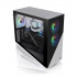 Gabinete Thermaltake Divider 370 TG Snow ARGB, Midi-Tower, ATX/EATX/Micro-ATX/Mini-ITX, USB 3.0, sin Fuente, 3 Ventiladores Instalados, Negro/Blanco  - Imagen adicional 1
