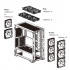 Gabinete Thermaltake H700, Midi-Tower, ATX/EATX/Micro-ATX/Mini-ITX, USB 2.0/3.0, sin Fuente, 2 Ventiladores Instalados, Blanco  8