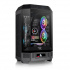 Gabinete Thermaltake The Tower 300, Micro-Tower, Micro-ATX/Mini-ITX, USB 3.0, sin Fuente, 2 Ventiladores Instalados, Negro  1