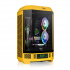 Gabinete Thermaltake The Tower 300 con Ventana, Micro-Tower, Mini-ITX/Micro ATX, USB 3.1, sin Fuente, 2 Ventiladores Instalados, Amarillo  1