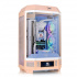Gabinete Thermaltake 300 Peach Fuzz, Micro-Tower, Micro-ATX/Mini-ITX, USB 3.0, sin Fuente, 2 Ventiladores Instalados, Rosa