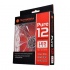 Ventilador Thermaltake Pure 12 LED Rojo, 120mm, 1000RPM, Transparente  9