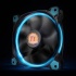 Ventilador Thermaltake Riing 12 LED Azul, 120mm, 1000 - 1500RPM, Negro/Azul  2