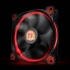 Ventilador Thermaltake Riing 12 LED Rojo, 120mm, 1000-1500RPM, Negro/Rojo  2