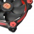Ventilador Thermaltake Riing 12 LED Rojo, 120mm, 1000-1500RPM, Negro/Rojo  4