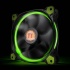 Ventilador Thermaltake Riing 14, LED Verde, 140mm, 1400RPM, Negro/Verde  3